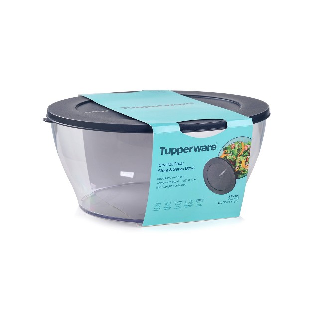 Tupperware Crystal Clear Store amp Serve 25 25c Round Container