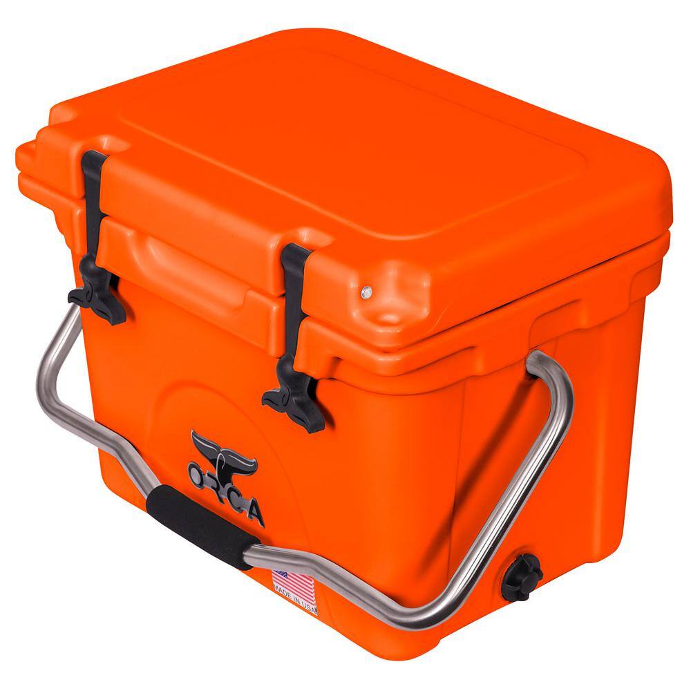 ORCA COOLERS 20 Qt. Cooler in Blaze Orange ORCBZO020