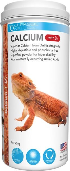 Pisces USA Calcium With D3 Reptile Supplement