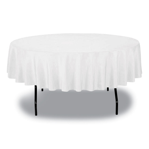 Tablemate Table Set Round Table Cover， Plastic， 84