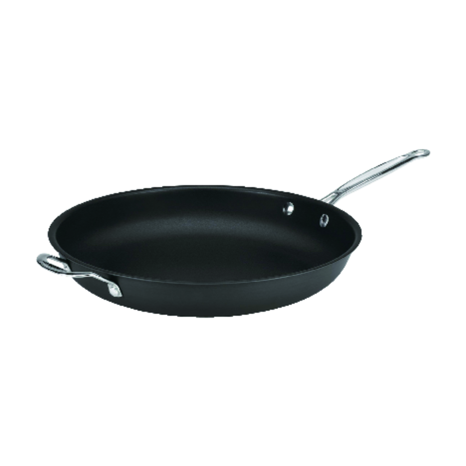 Cuisinart Chefs Classic Anodized Aluminum Skillet 14 in. Black