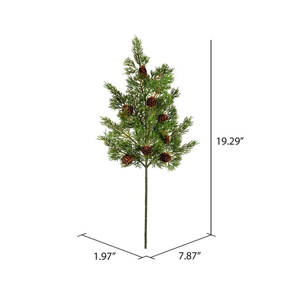 Vickerman Green Cypress Spray Pk/3