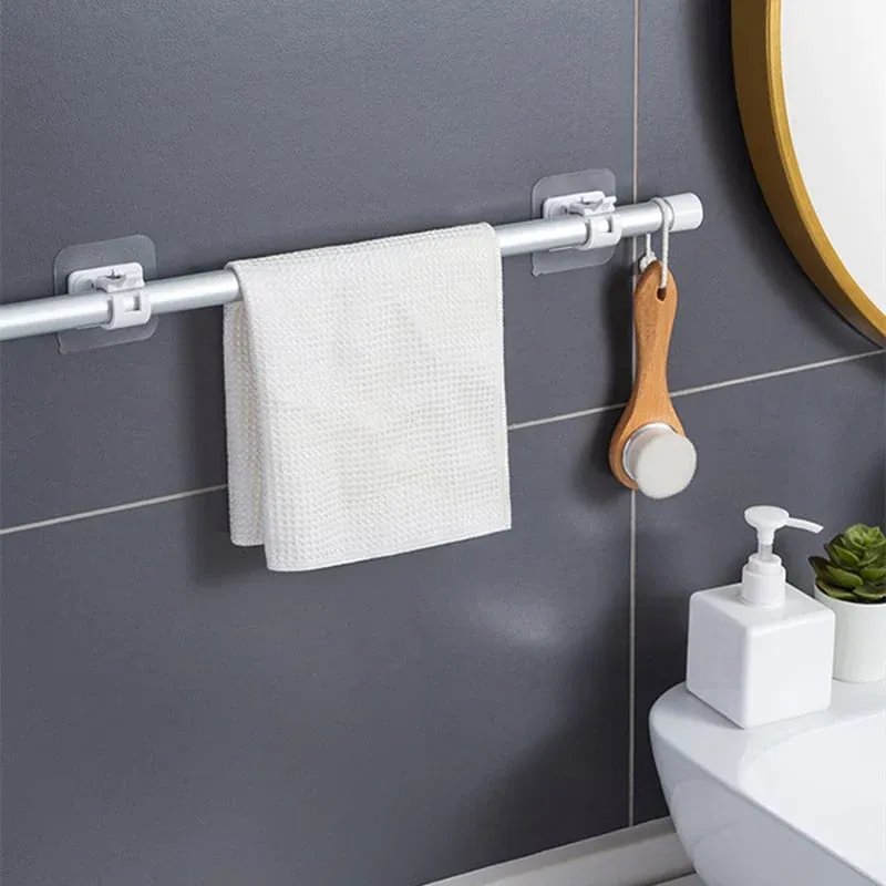 🔥 BIG SALE - 43% OFF🔥 Nail-Free Adjustable Curtain Rod Holders(S