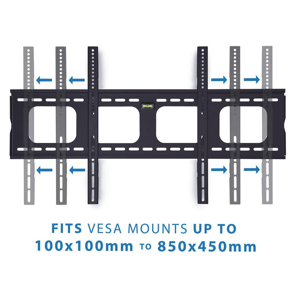 mount-it! Low Profile Fixed TV Wall Mount for Screens Up to 70 in. MI-305L