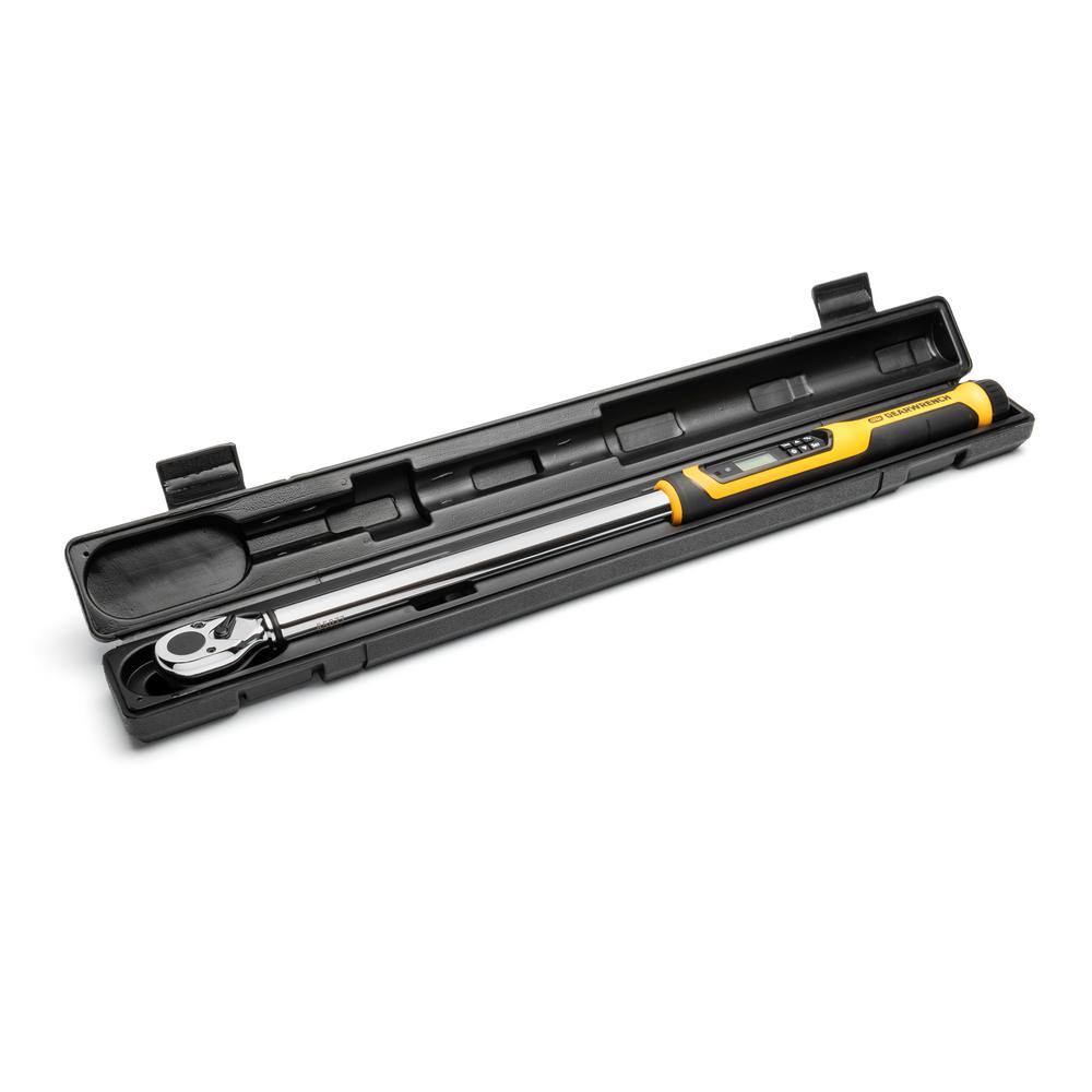 GEARWRENCH 12 in. Drive 25-250 ft.lbs. Electronic Torque Wrench 85077