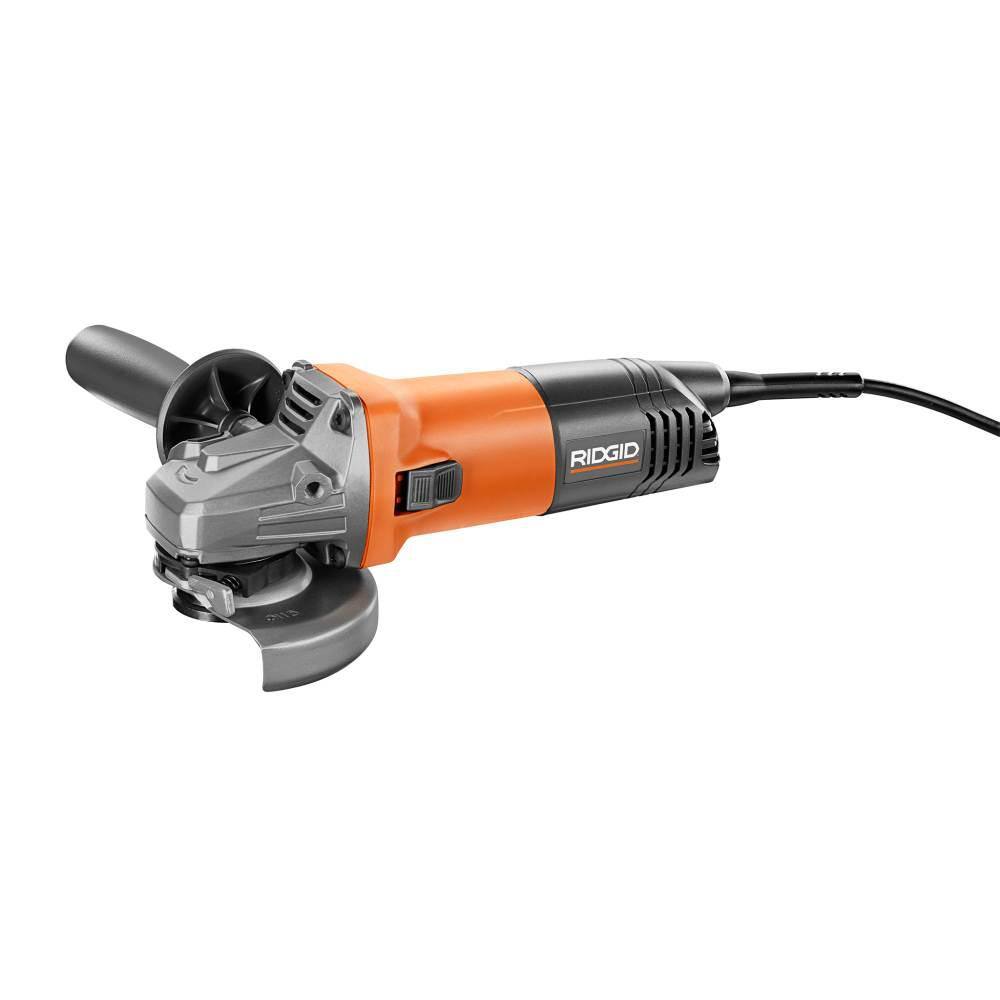 RIDGID 8 Amp Corded 4-12 in. Angle Grinder R1006