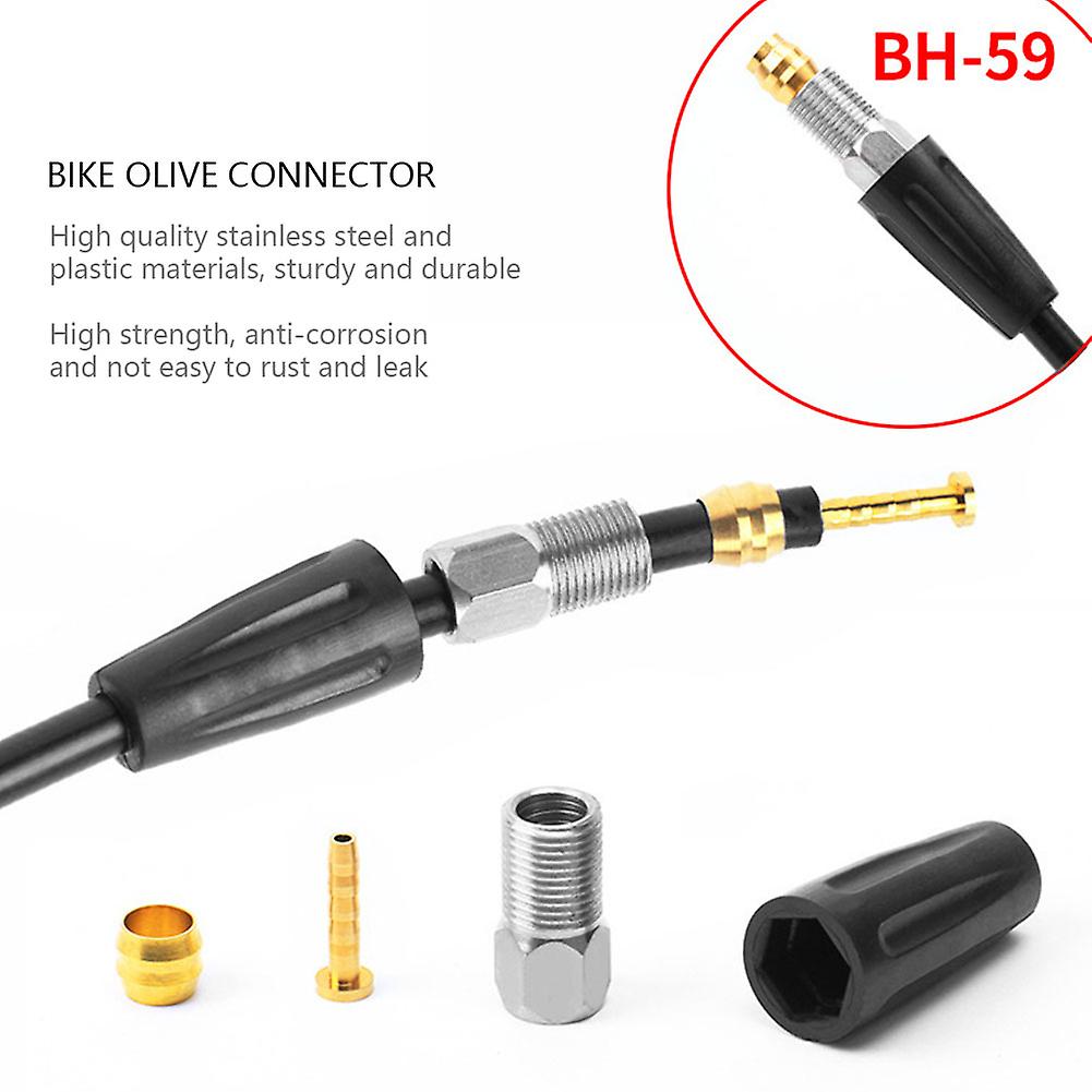 Ztto Cycling Bike Bicycle Bh59 Cable Hose Set Olive Connector Insert Connecting Bolt Ket