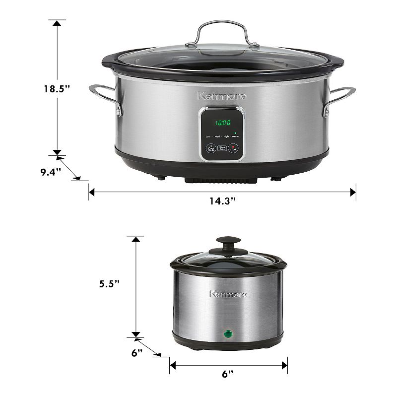 Kenmore 7-qt. Programmable Slow Cooker