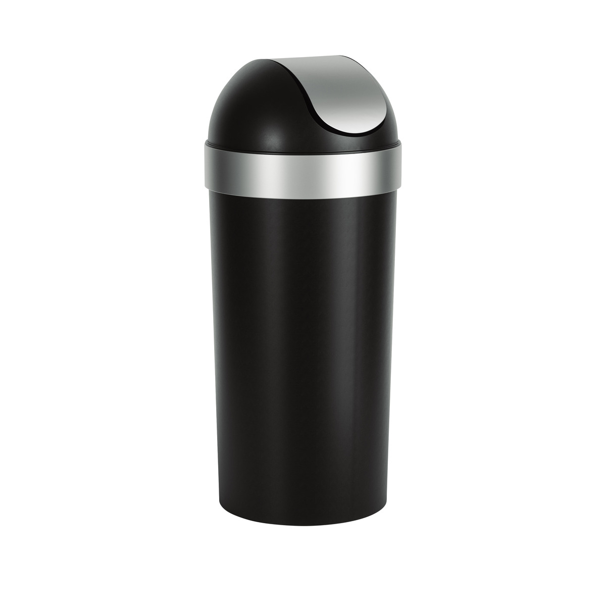 Umbra Black Venti 165 gal Trash Can