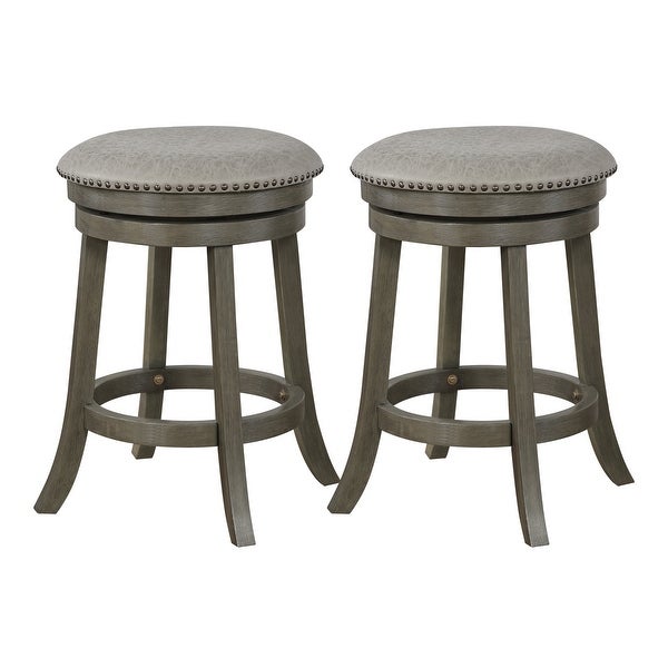 Metro 26 Inch Swivel Stool (Set of 2)