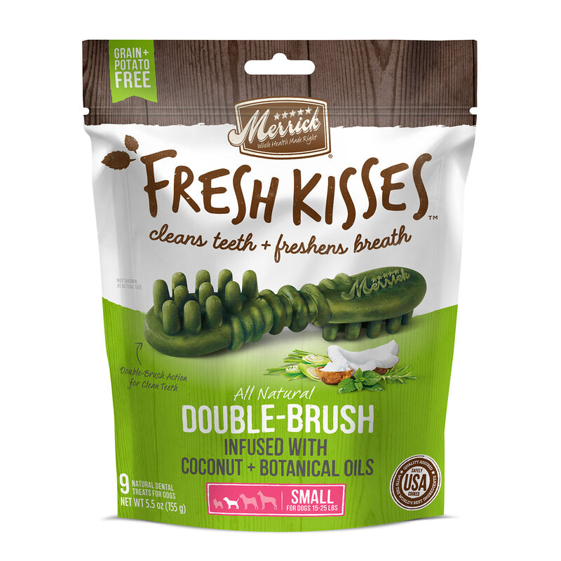 Fresh Kisses Coconut + Botanical Oils Small Dog Treats 23oz