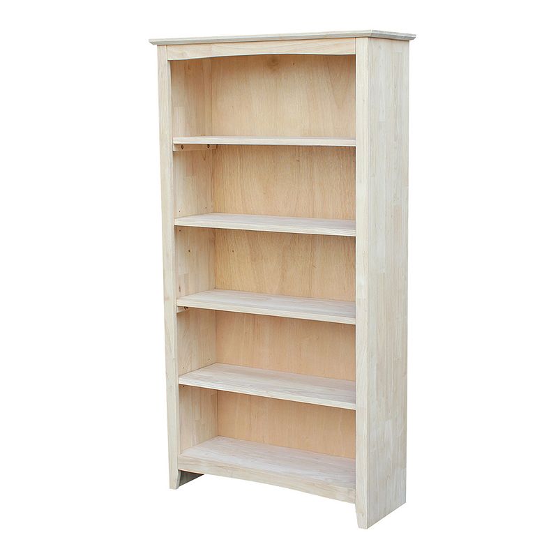 International Concepts Shaker 5-Shelf Bookcase