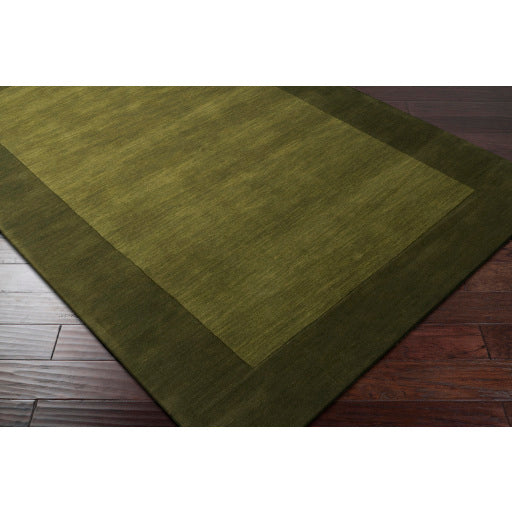 Mystique Wool Dark Green Rug