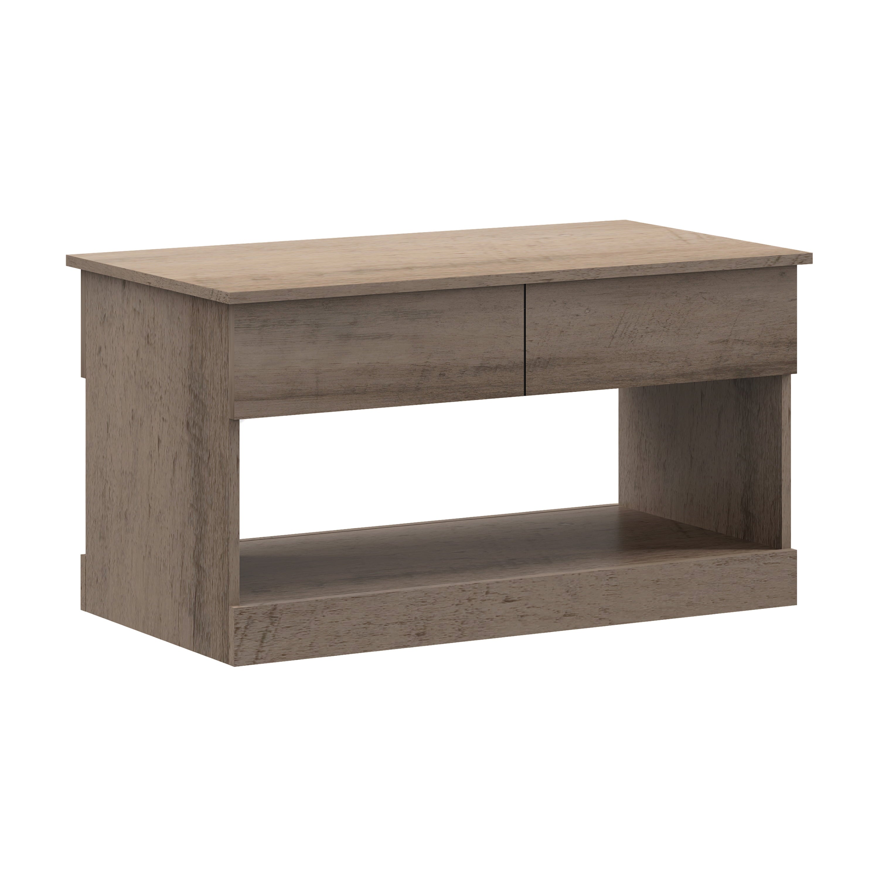 Brindle Rectangular Lift Top Coffee Table, Gray Oak, by Hillsdale Living Essentials