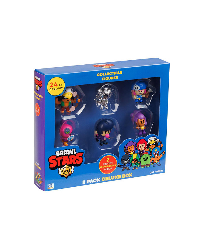 Brawl Stars 8PK Collectable Figure Deluxe Box Set