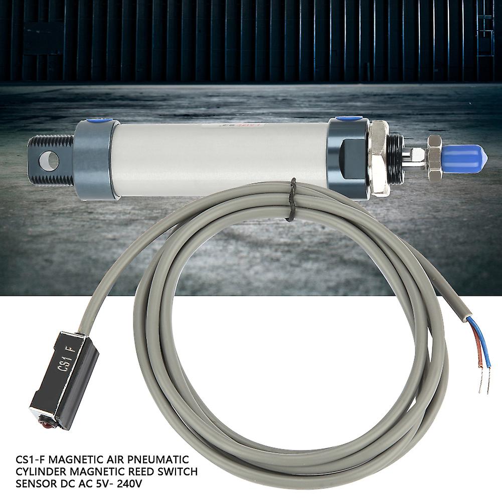 Cs1-f Magnetic Air Pneumatic Cylinder Magnetic Reed Switch Sensor Dc Ac 5v- 240v