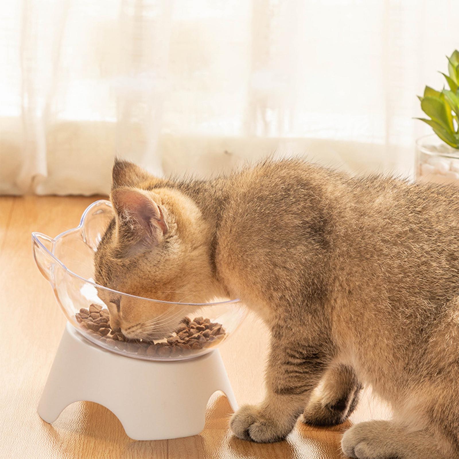 3s Elevated Cat Bowls with Stand Dispenser Feeder Raised Dish