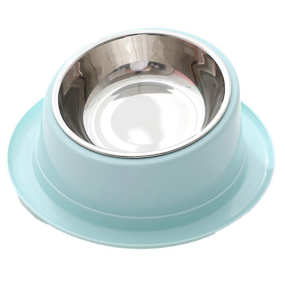 Tilt Anti-ant Hat Bowl Two-in-one Single Bowl Stainless Steel Non-slip Neck Cat Food Bowl Cat Bowl