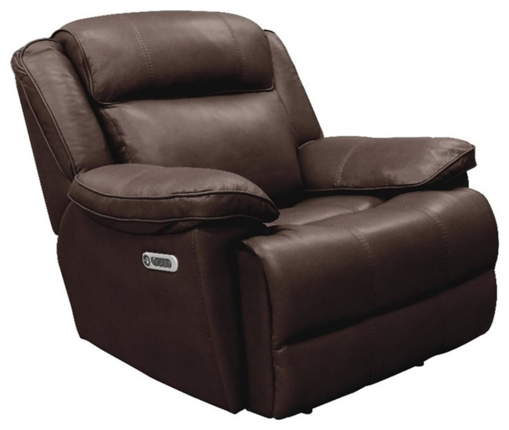 Home Square 3 Piece Set with Power Recliner  ampLoveseat  ampSofa in Brown   Living Room Furniture Sets   by Homesquare  Houzz