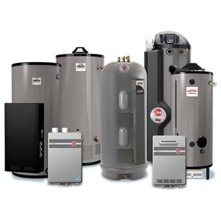 Rheem 100 Gal. Tall 270000 BTU 6 in. Vent 3 Year Warranty Natural Gas LO NOx Water Heater GN100-270