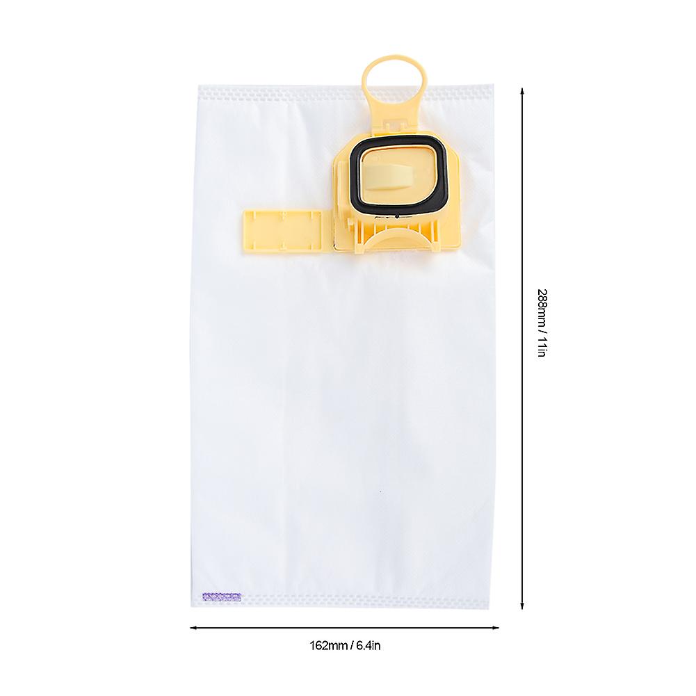 Vacuum Bag， Efficiency Dust Bag Vacuum Dust Bags Fine Fiber Cloth Material， 6 Pcs， Replacement Accessory Fit For Vk140 Vk150