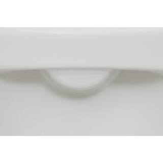 Duravit ME by Starck 1-piece 1.28 GPF Single Flush Elongated Toilet in. White (Seat Not Included ) 2185010002