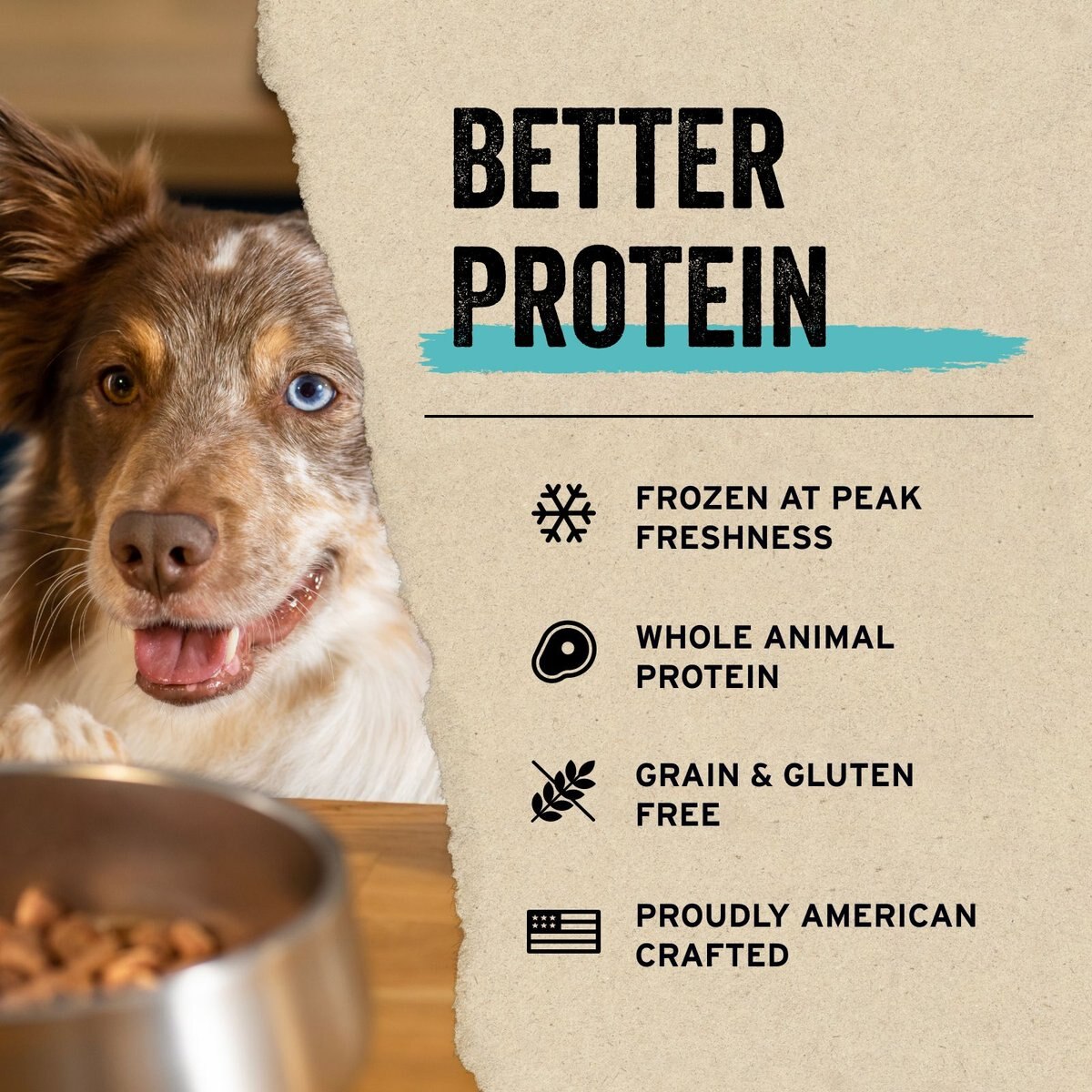 Vital Essentials Protein Mix-In Beef Recipe Mini Nibs Grain-Free Freeze-Dried Raw Dog Food Topper