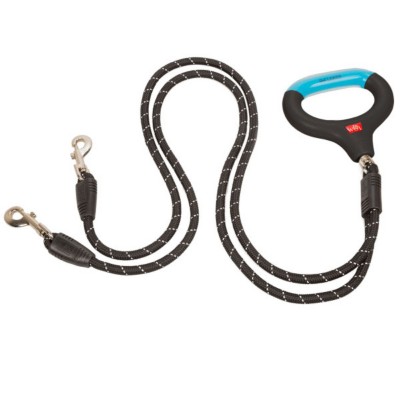 Wigzi Two Dog Gel Handle Leash