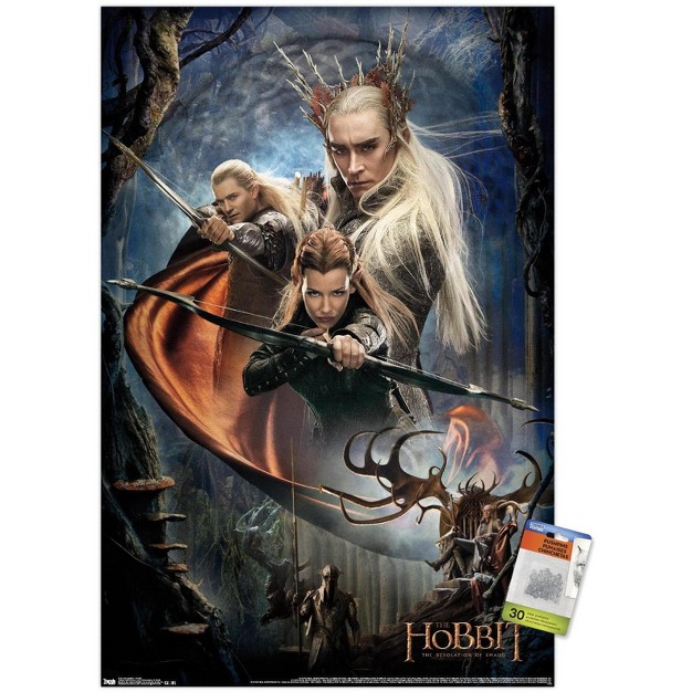 Trends International The Hobbit The Desolation Of Smaug Group Unframed Wall Poster Prints