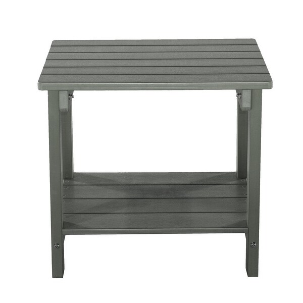 Panama Plastic Wood End Table