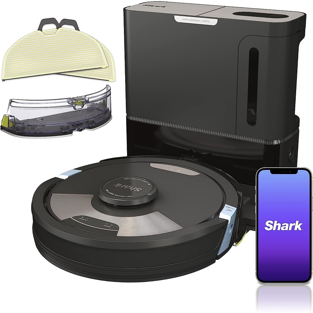 Shark AI Ultra 2 in 1 Robot Vacuum/Mop and Self Emptying HEPA Refurb