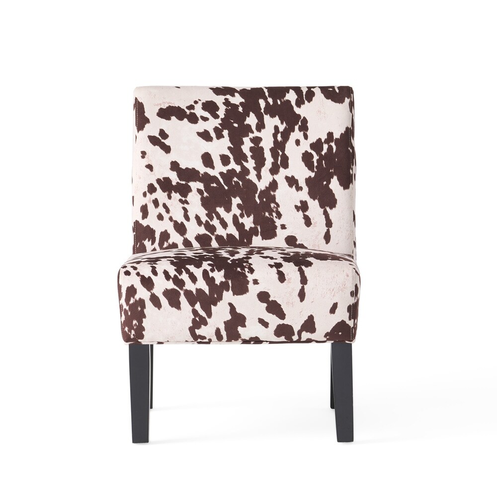 Kassi Contemporary Fabric Slipper Accent Chair by Christopher Knight Home