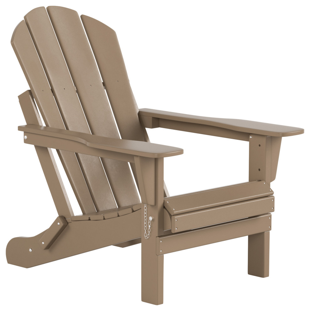 WestinTrends 3PC Outdoor Patio Adirondack Chairs w/Coffee Table Set  Bistro Set   Transitional   Outdoor Pub And Bistro Sets   by WestinTrends  Houzz