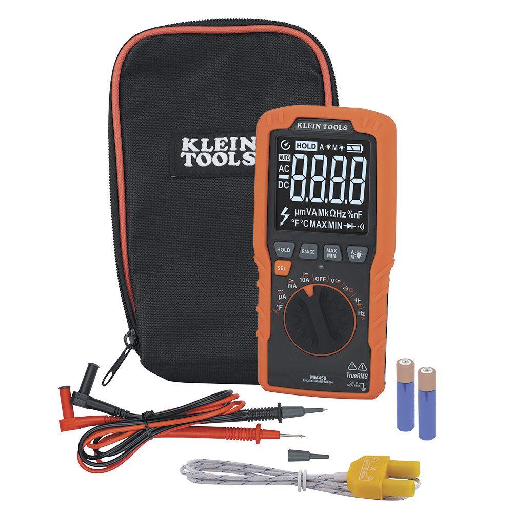 Klein Slim Digital Multimeter TRMS Auto Ranging