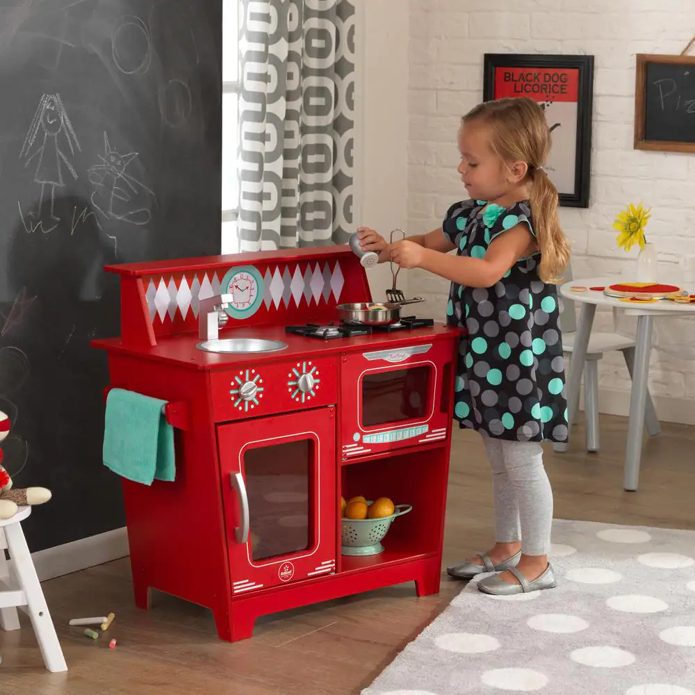 KidKraft 53362 Classic Red Kitchenette