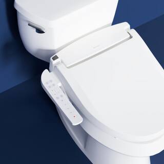 Brondell Swash CSG15 Electric Bidet Seat for Elongated Toilets in White CSG15-EW