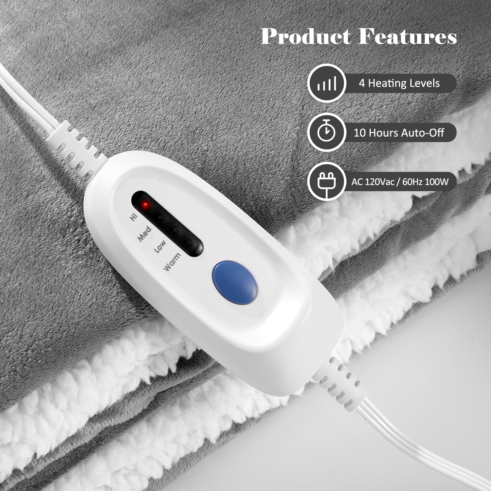 Maxkare Electric Blanket 72