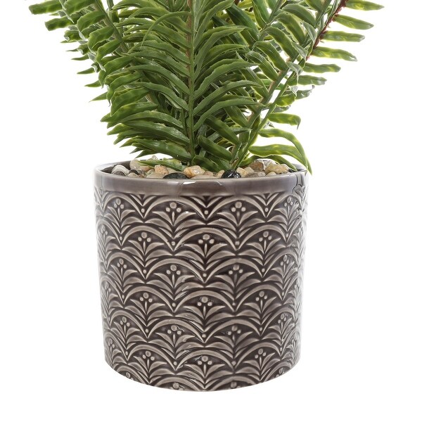 Green Faux Foliage Artificial Plant