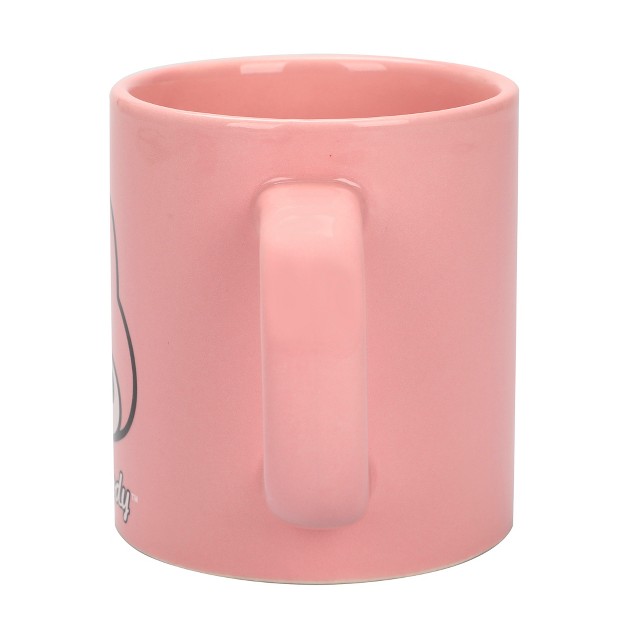 Sanrio My Melody Cute Character Head 16 Oz Pink Ceramic Mug