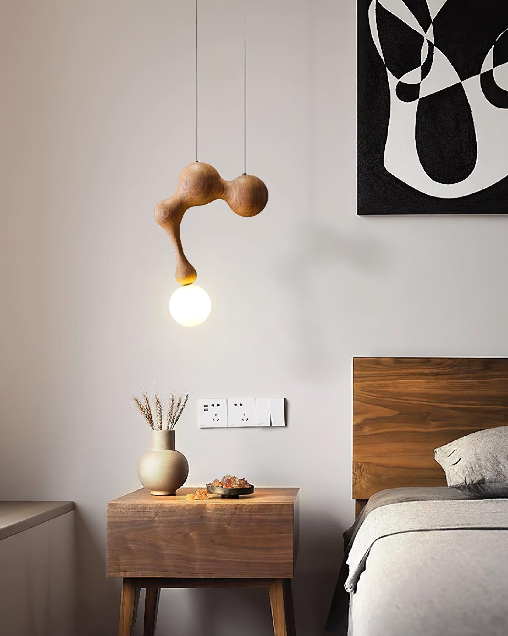 Jenna Wooden Pendant Lamp