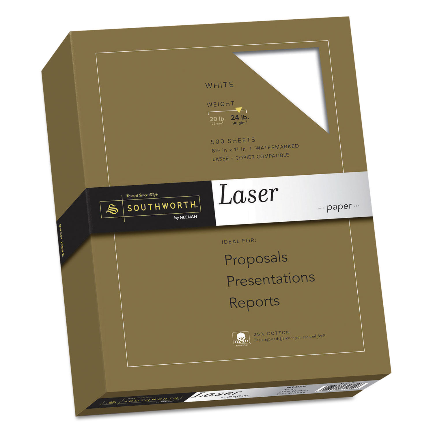 25% Cotton Laser Paper by Southworthandreg; SOU3172410