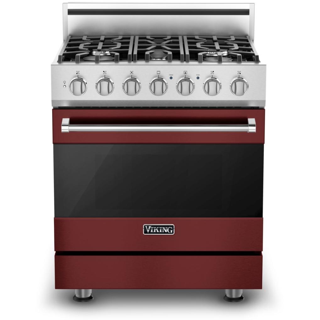 Viking 30-inch Freestanding Dual-Fuel Range with Vari-Speed Dual Flow Convection CRVDR3302-5BRE