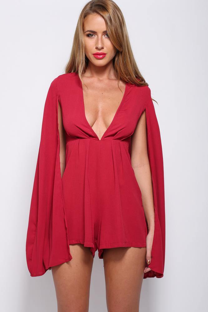 Nomad Romper Wine