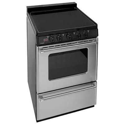 Premier 24 inch Freestanding Electric Range ECS7X0BP