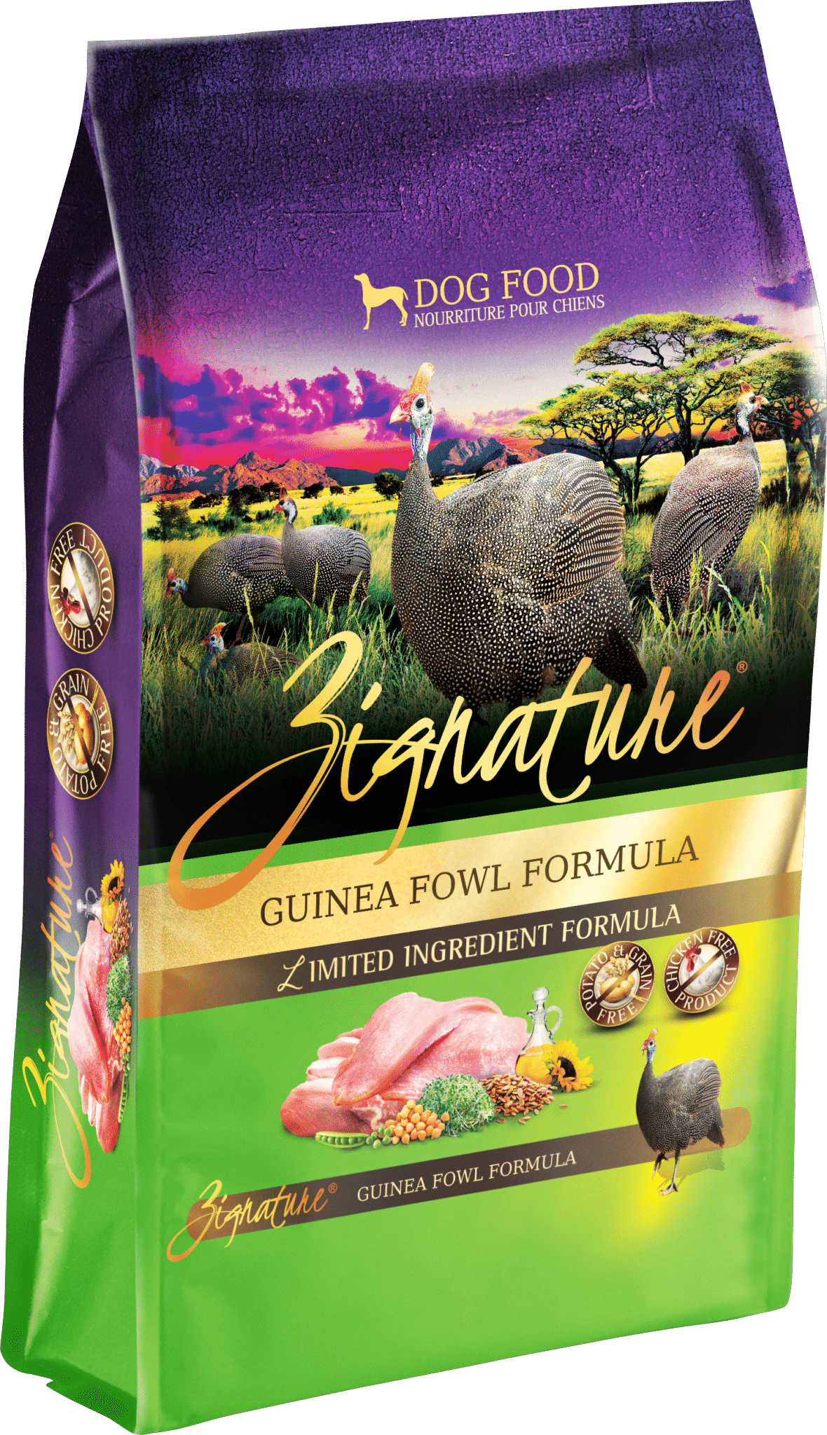 Zignature Limited Ingredient Diet Grain Free Guinea Fowl Recipe Dry Do