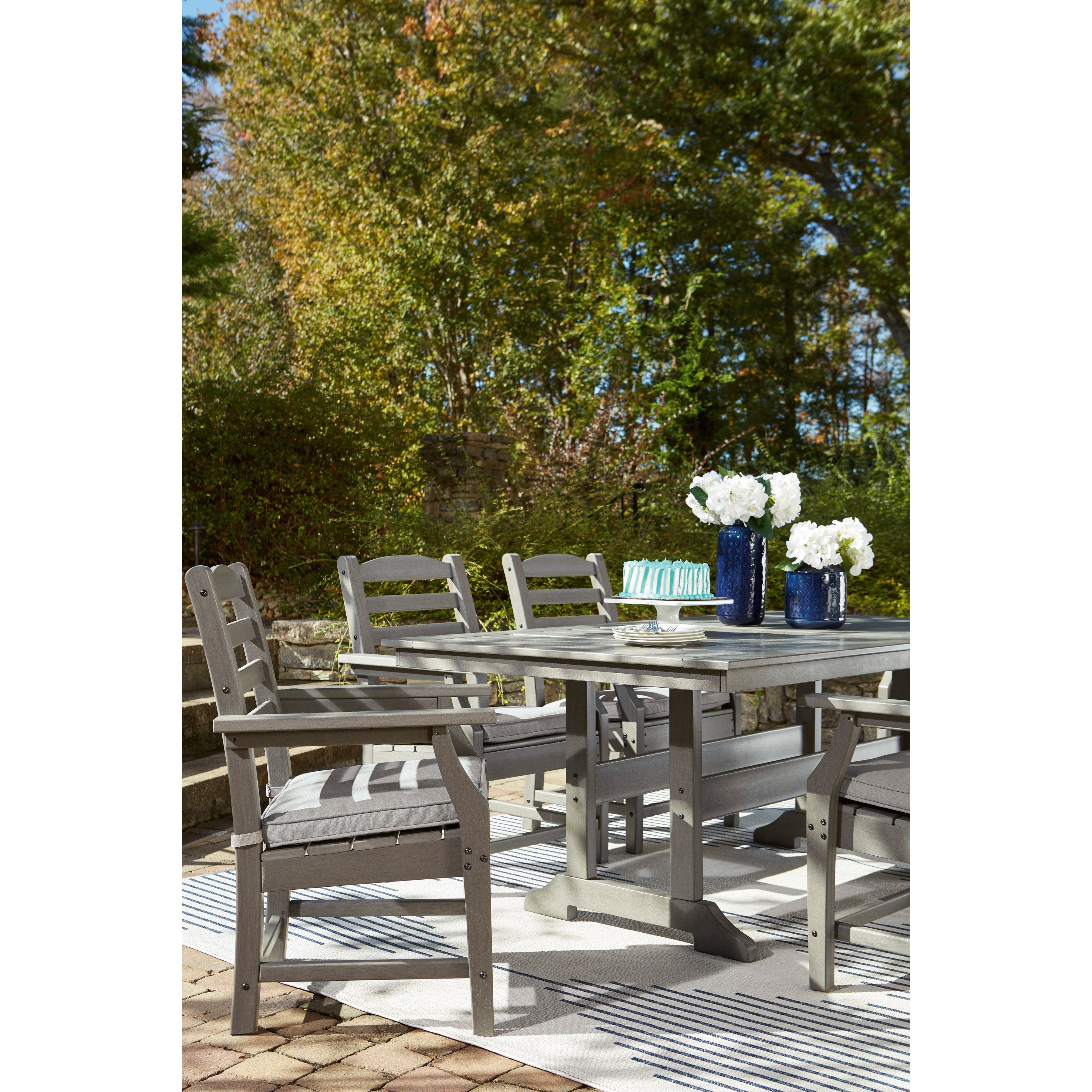 Poly Grey 7-Piece Outdoor Dining Set