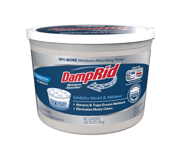 DampRid Hi Capacity Fragrance Free Moisture Absorber 2lb - FG50FFESB