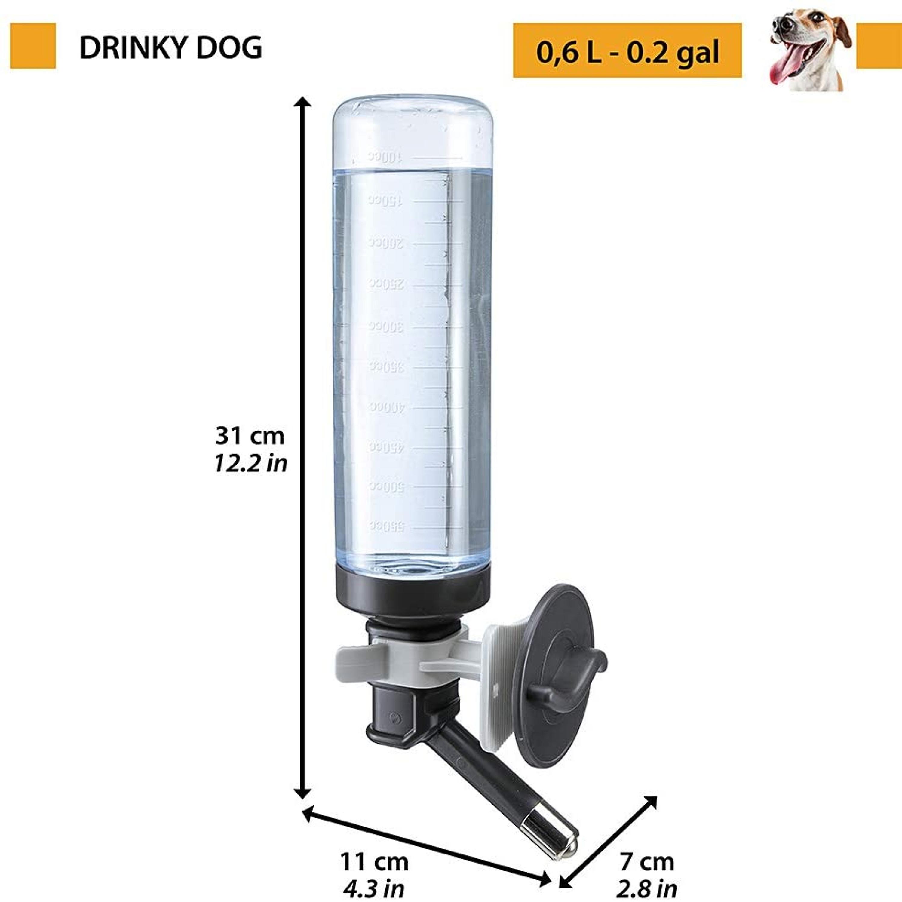 Ferplast Drinky Dog Water Bottle ， Accessory For Dog Carriers