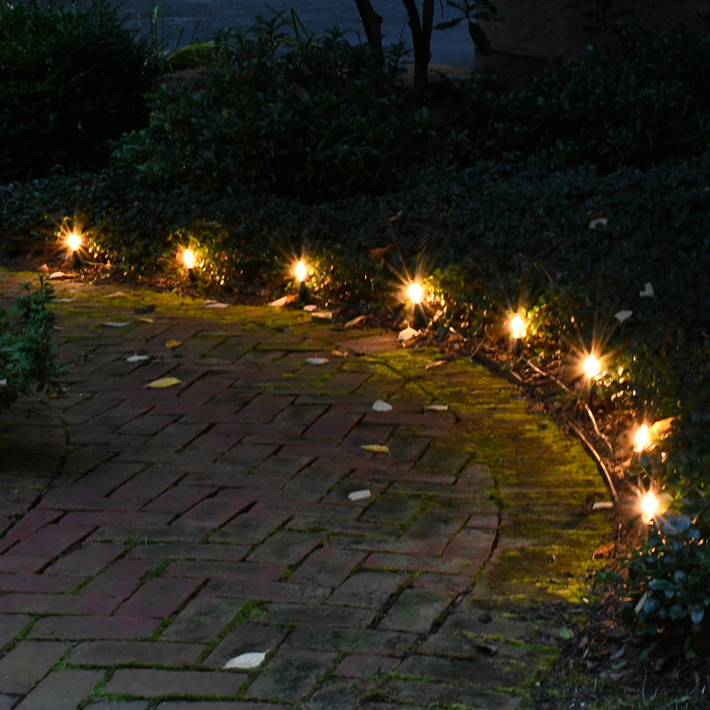 Electric LED Pathway Lights， Set of 8