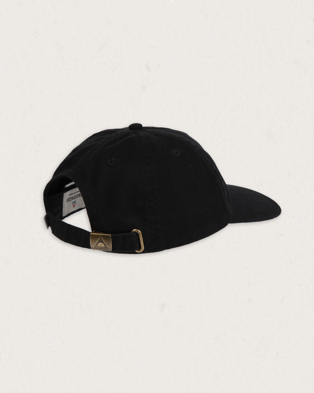 Seekers Recycled Cotton Low Profile Cap - Faded Black